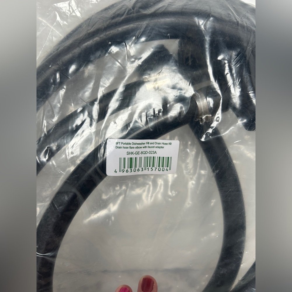 Portable Dishwasher Whirlpool Fill and Drain Hose Assembly